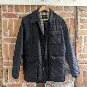 Navy Hart Schaffner Marx Quilted Jacket